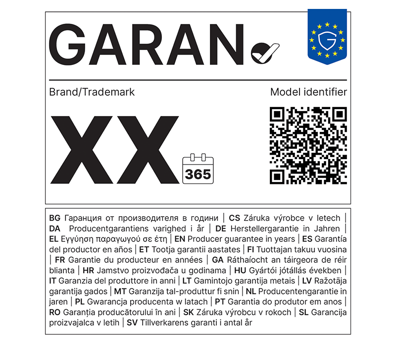 GARAN-Label der EU Kommission