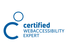 Siegel: Certified WebAccessibility Expert
