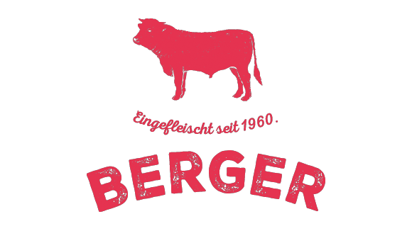 Logo: Berger "Eingefleischt seit 1960."
