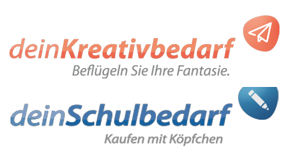 Logo: DeinSchulbedarf und DeinKreativbedarf