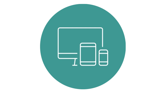 Icon: Desktop, Tablet und Smartphone
